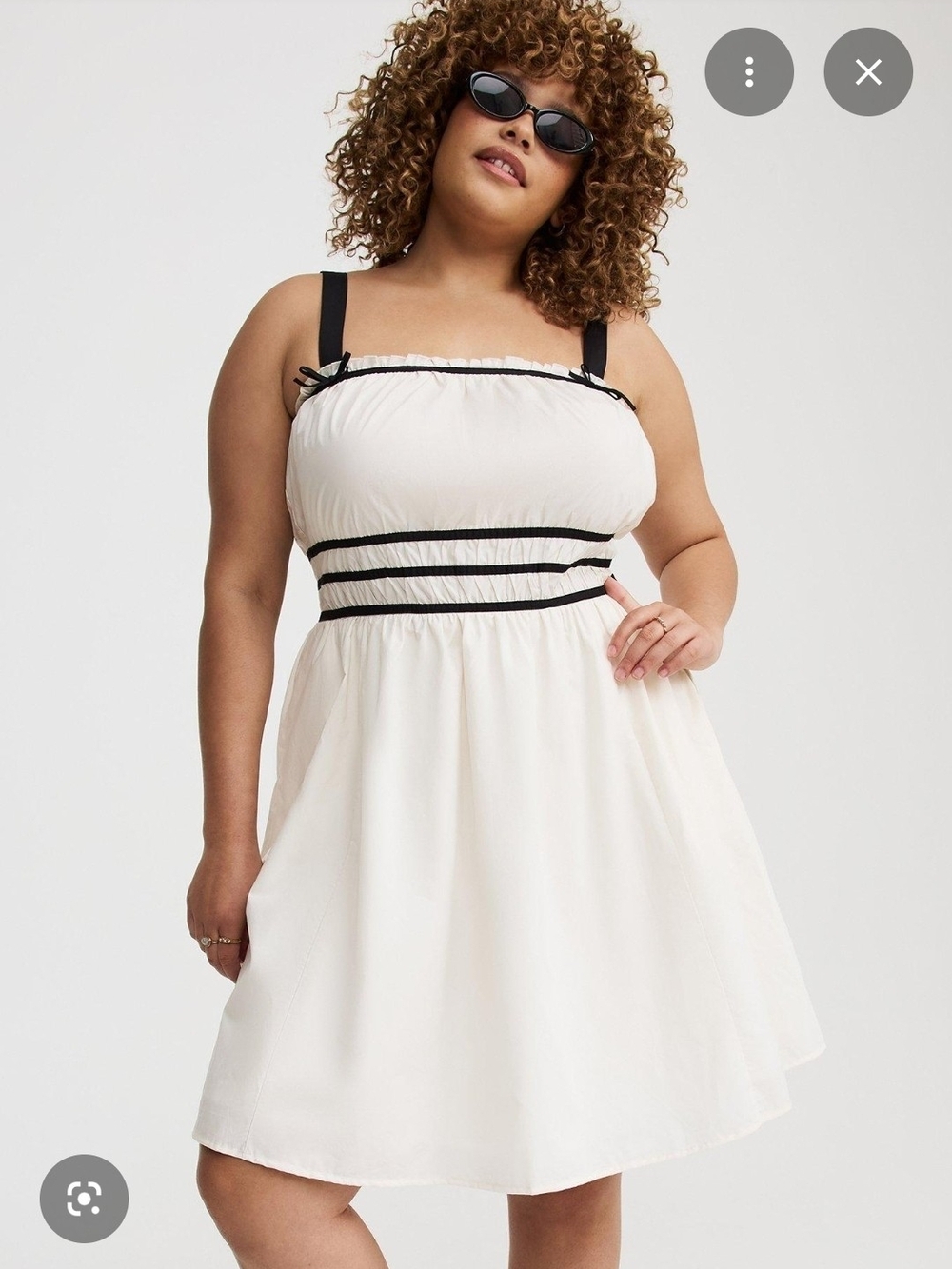 Poplin Mini Dress